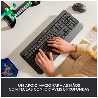 TECLADO S/FIO BT SIGNATURE K650 - 920 - 010911 - PRETO - UN - LOGITECH