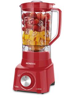 LIQUIDIFICADOR 900W TURBO L-900 FR - 220V - VERMELHO - UN - MONDIAL