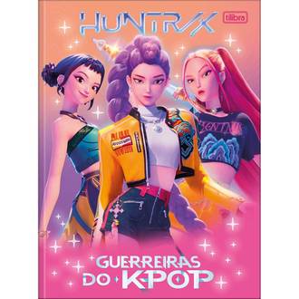 CADERNO BROCHURAO CAPA DURA 80FLS - 399744 - GUERREIRAS KPOP - UN - TILIBRA