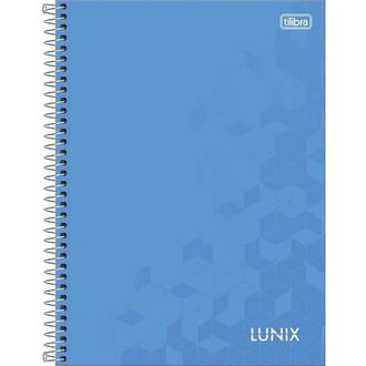 CADERNO UNIV CAPA DURA 1X1 80FLS - LUNIX - PCT 4 - TILIBRA