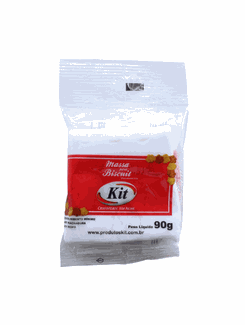 MASSA P/ BISCUIT 90G ARTESANATO - BRANCO - UN - KIT