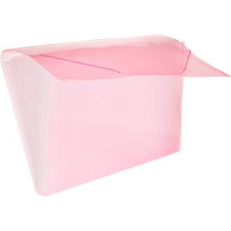 PASTA SANFONADA A4 12 DIVISORIAS - 1027 - ROSA - UN - ACP