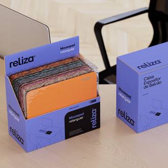 MOUSEPAD RETANGULAR 010506 - SORTIDOS - UN - RELIZA