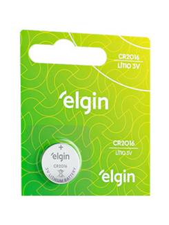 BATERIA LITIO CR2016 3V 82191 - UN - ELGIN