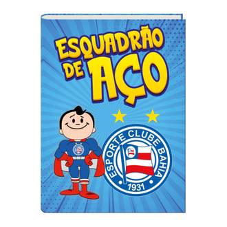 CADERNO BROCHURAO CAPA DURA 80FLS - EC BAHIA 8225 - UN - BAHIA ARTES