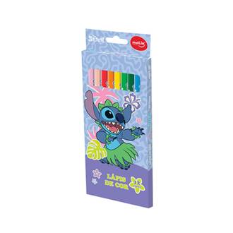 LAPIS DE COR STITCH 12 CORES - 31310 - CX 24 - MOLIN