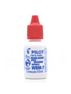 REFIL P/MARCADOR QUADRO BRANCO WBM-7 15 ML - VERMELHO - UN - PILOT