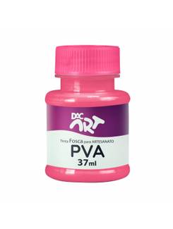 TINTA PVA FOSCA 37ML  - ROSA ESCURO - CX 12 - DAC