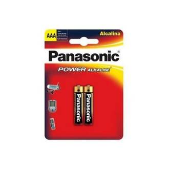 PILHA ALCALINA PEQUENA AA - C/2 - UN - PANASONIC