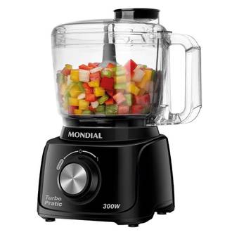 MINI PROCESSADOR MP-16-B - 127V - 300W - PRETO - UN - MONDIAL