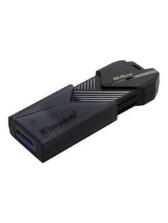 PEN DRIVE 64GB - EXODIA DTXN - USB 3.2 - PRETO - UN - KINGSTON