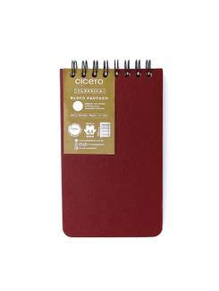 BLOCO ANOTACOES CLASSICO E 12X20 - PAUTADO / VERMELHO - UN - CICERO