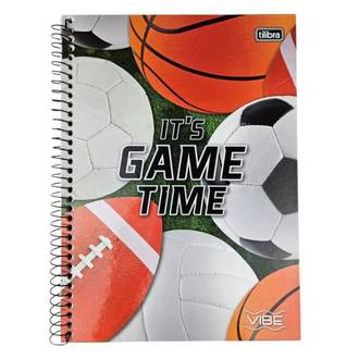 CADERNO UNIV CAPA DURA 20X1 320FLS - VIBE MASC - UN - TILIBRA