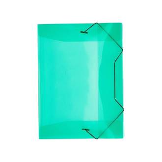 PASTA ELASTICO PLASTICA 1/2 MINI-1020 - VERDE - PCT 10 - ACP