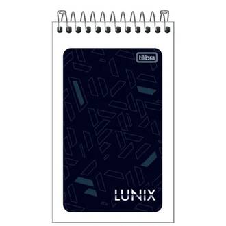 CADERNETA ESPIRAL AA 60FLS - LUNIX - UN - TILIBRA