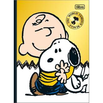 CADERNO COLEGIAL COSTURADO 160FLS - 384071 - SNOOPY - UN - TILIBRA