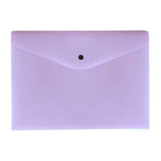 PASTA ENVELOPE C/ BOTAO A4 SERENA - 0012 - LILAS - UN - DELLO