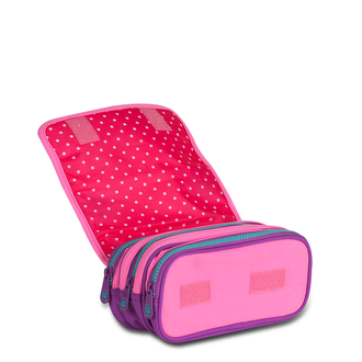 ESTOJO ESCOLAR TRIPLO LULUCA - LU27419T - INFANTIL - UN - CLIO