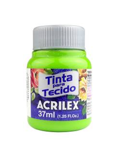 TINTA TECIDO FOSCA 37ML 04140 - VERD MACA - UN - ACRILEX