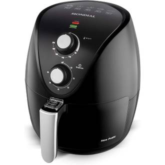 FRITADEIRA AIR FRYER 3,5L AF-31-BI 127V - PRETO/INOX - UN - MONDIAL