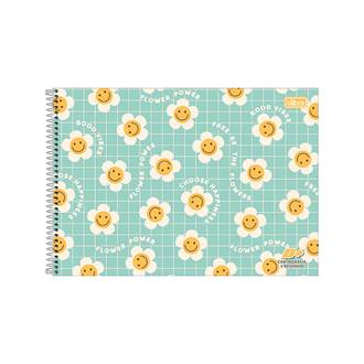 CADERNO DESENHO CAPA DURA 96FLS - ESPIRAL - MAIS+ FEM - UN - TILIBRA