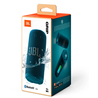 CAIXA DE SOM BT 16W GRIP / A PROVA D AGUA IP68 - AZUL - UN - JBL