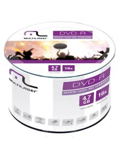 DVD-R GRAVAVEL 4.7GB 120MIN VEL.16X C/50 - DV061 - UN - MULTILASER