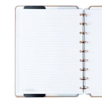 CADERNO INTELIGENTE A5 CIA52361 - CAPPUCCINO - UN - CADERNO INTELIGENTE