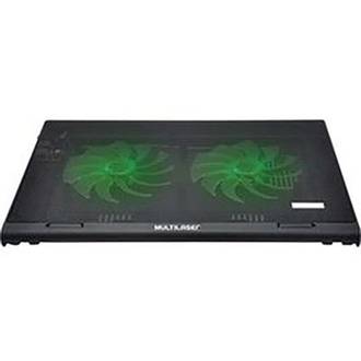 SUPORTE P/ NOTEBOOK C/ COOLER AC267 - PRETO - UN - MULTILASER