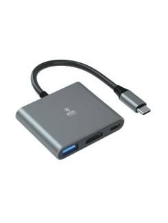 ADAPTADOR TIPO C X HDMI/USB HDMI/PD/USB 3.0 - KE-UCT301 - UN - KROSS