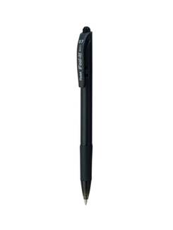 CANETA RETRATIL BX417-A 0,7MM - PRETO - CX 12 - PENTEL