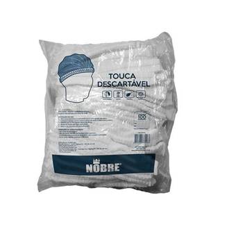 TOUCA DESCARTAVEL C/100 - 34794 - BRANCO - UN - NOBRE