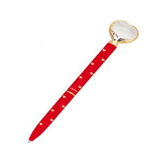 CANETA CORACAO DIAMANTE 1,0MM - 1339 RED - UN - MOLIN