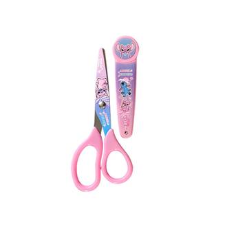 TESOURA ESCOLAR C/PROTETOR STITCH - 13CM - 31385 - UN - MOLIN