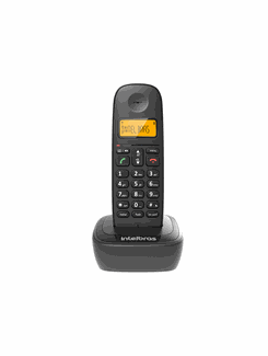 TELEFONE S/FIO C/ ID TS2510 - PRETO - UN - INTELBRAS