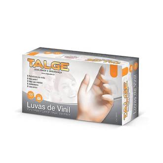 LUVA VINIL S/PO 100 UND TAM G - 7216 - UN - TALGE
