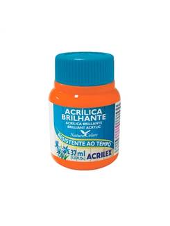 TINTA ACRILICA BRILHANTE 37ML 03340 - LARANJA - UN - ACRILEX