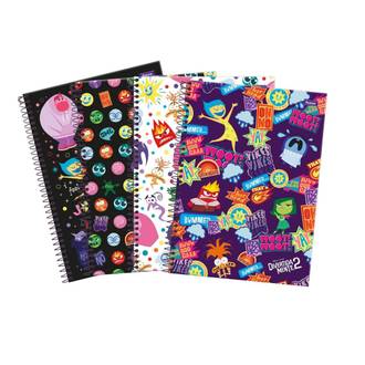 CADERNO UNIV CAPA DURA 1X1 80FLS - 3390950 - DIVERTIDA MENTE - PCT 4 - FORONI