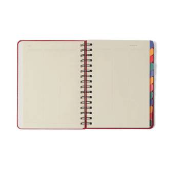 PLANNER PERMANENTE CLASSICO E A5 / CISNE FLORAL - UN - CICERO