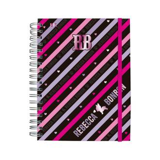 CADERNO UNIV SMART 15X1 240FLS - 5545 - REBECCA BONBON - UN - DAC