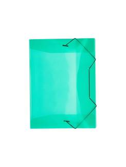 PASTA ELASTICO PLASTICA 1/2 MINI-1020 - VERDE - PCT 10 - ACP