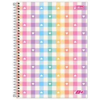 CADERNO UNIV CAPA DURA 10X1 200FLS - MAIS+ FEM - UN - TILIBRA