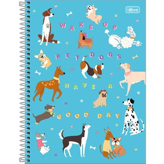 CADERNO UNIV CAPA DURA 10X1 160FLS - HUG ME - UN - TILIBRA