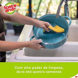 ESPONJA MULTIUSO C/4 - SCOTCH-BRITE - UN - 3M