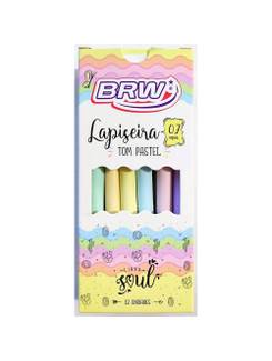 LAPISEIRA 0.7 TOM PASTEL LP0733 - CORES - CX 12 - BRW