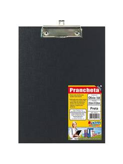 PRANCHETA PERCALUX CLIP METAL OFICIO - 4084 - UN - CHIES