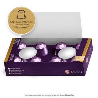 CAPSULA DE CAFE COMPATIVEL NESPRESSO - MOGIANA PAULISTA - UN - 3 CORACOES