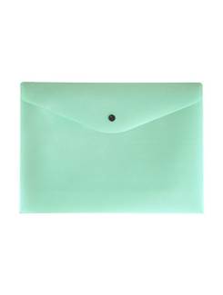 PASTA ENVELOPE C/ BOTAO A4 SERENA - 0012 - VERDE - UN - DELLO