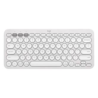 TECLADO S/FIO BT PEBBLE KEYS K380 - 920-011790 - BRANCO - UN - LOGITECH