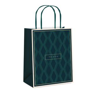 SACOLA DE PAPEL CASUAL/MASC SORTIDO-14000740 - 32x26,5x13 G - UN - CROMUS